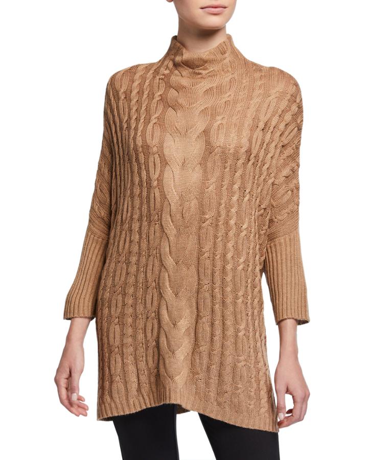 Wide-neck Cabled
