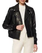 Sandino Leather Bomber
