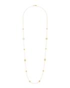 18k Gold Rock Candy Station Necklace In Tuscan