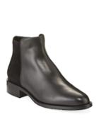 Nara Mixed-leather Booties