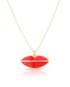 Lips Pendant Necklace