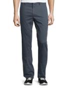 Dyed Slim-fit Trousers,