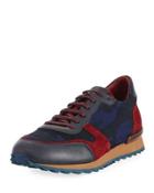 Camo-print Neoprene Trainer