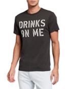 Men's Drinks On Me Graphic T-shirt