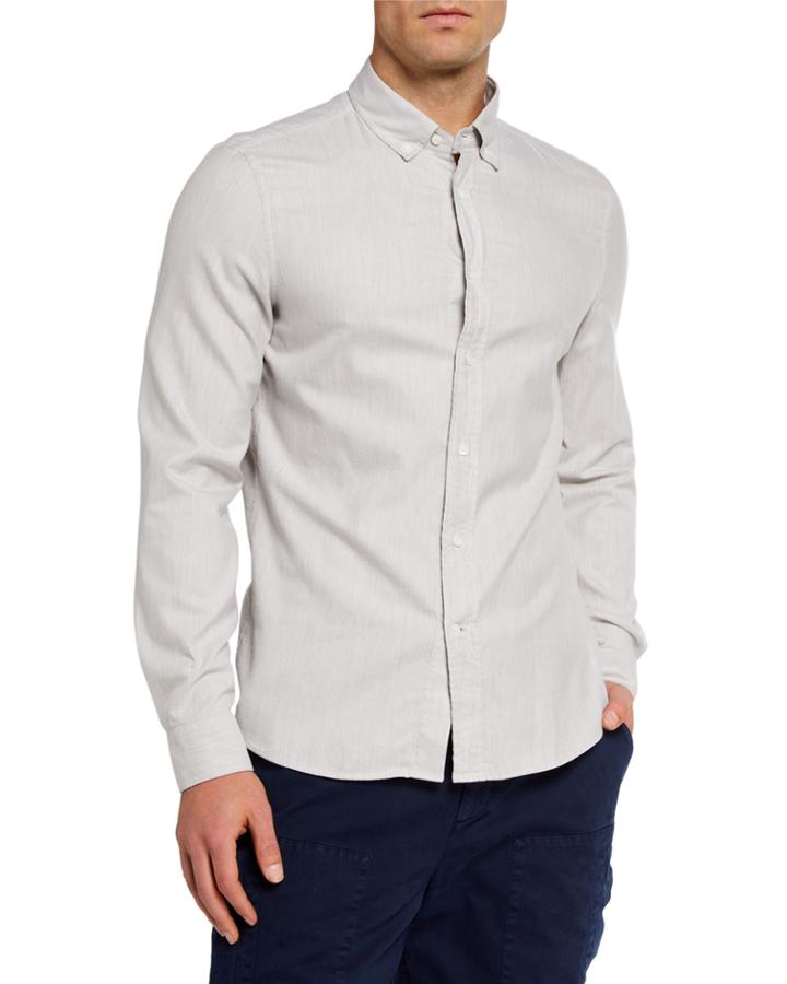 Men's Button-down Collar