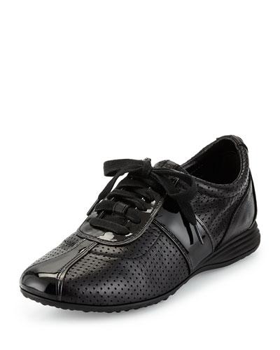 Bria Perforated Leather