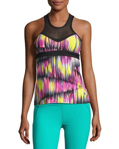 Digikat High-neck Performance Tank, Pink