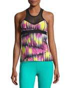 Digikat High-neck Performance Tank, Pink