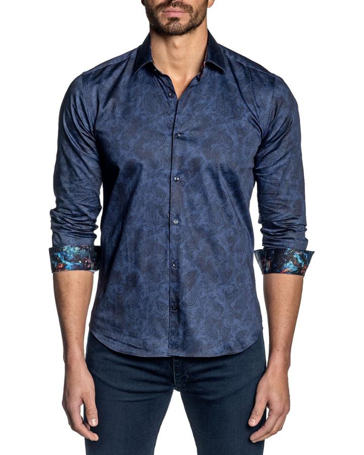 Men's Semi-fit Paisley