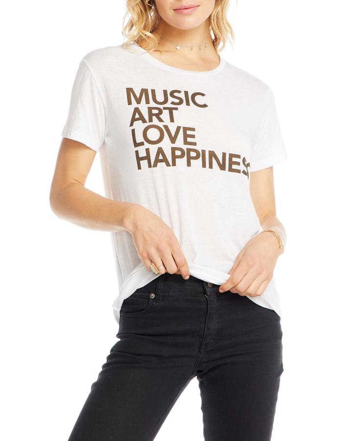 Happiness Short-sleeve Graphic Tee