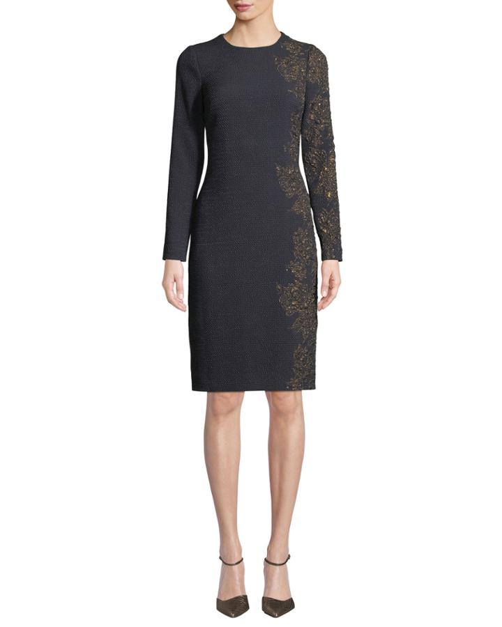 Stretch-knit Jacquard