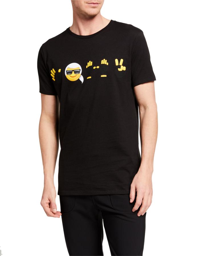 Men's Karl Emoji T-shirt