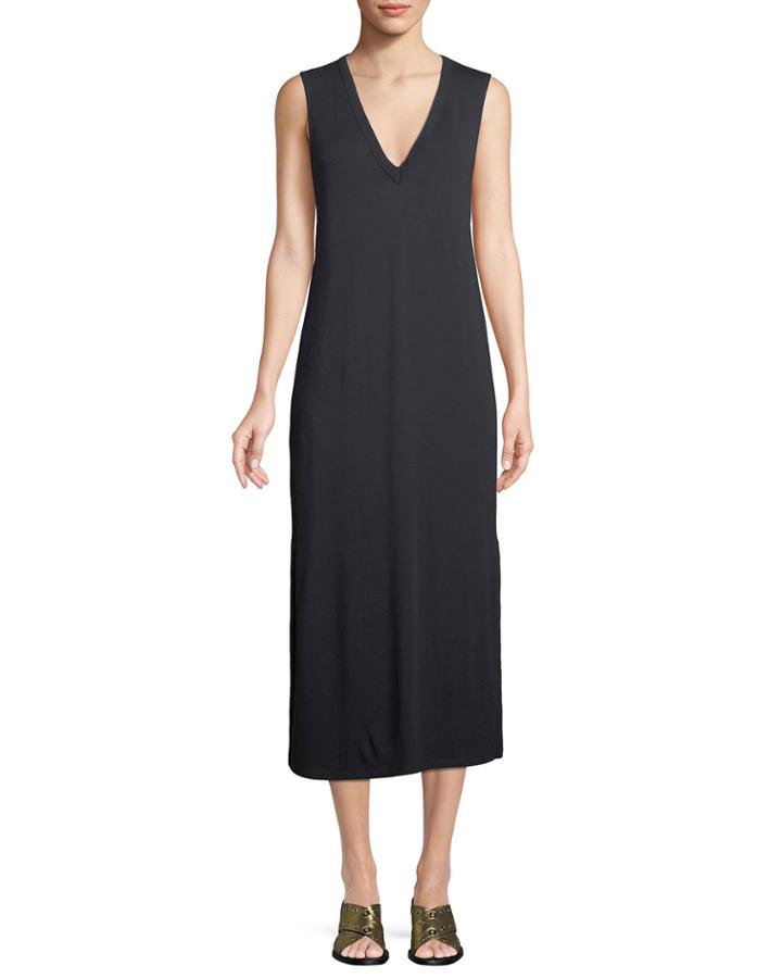 Phoenix V-neck Sleeveless Midi