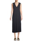 Phoenix V-neck Sleeveless Midi