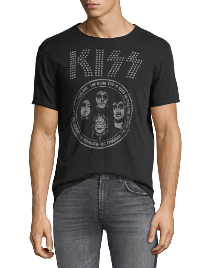 Men's Kiss Graphic Band T-shirt