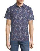 Dandelion-print Short-sleeve