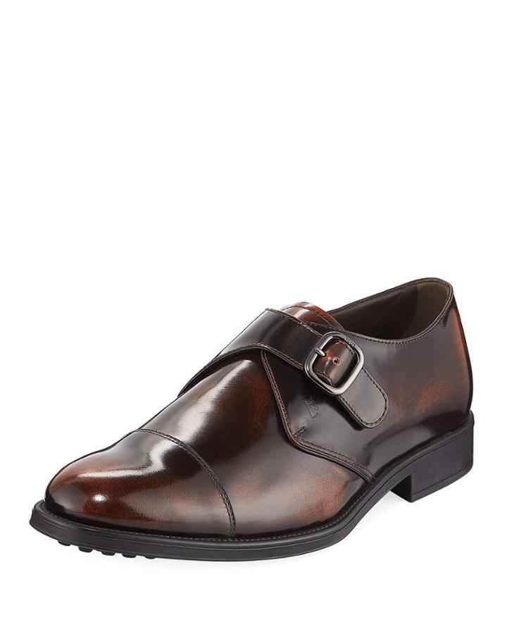 Men's Monk-strap Waxed