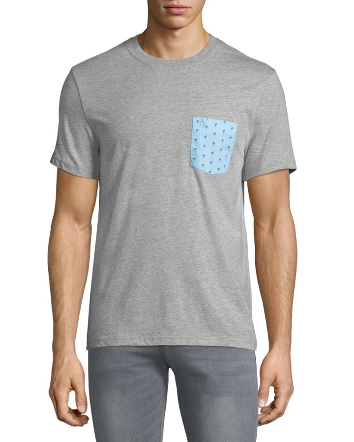 Men's Flamingo Pocket T-shirt