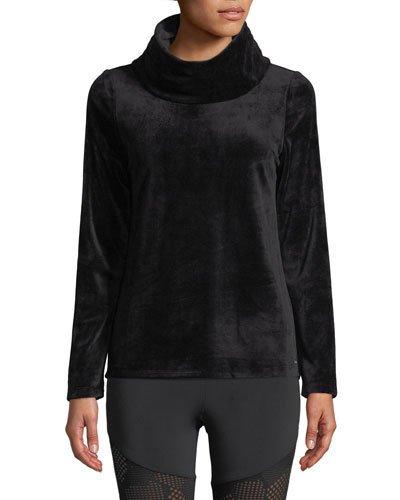 Cowl-neck Velvet