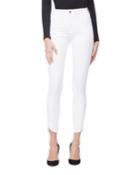 Good Legs Crop Cascade-hem Jeans - Inclusive