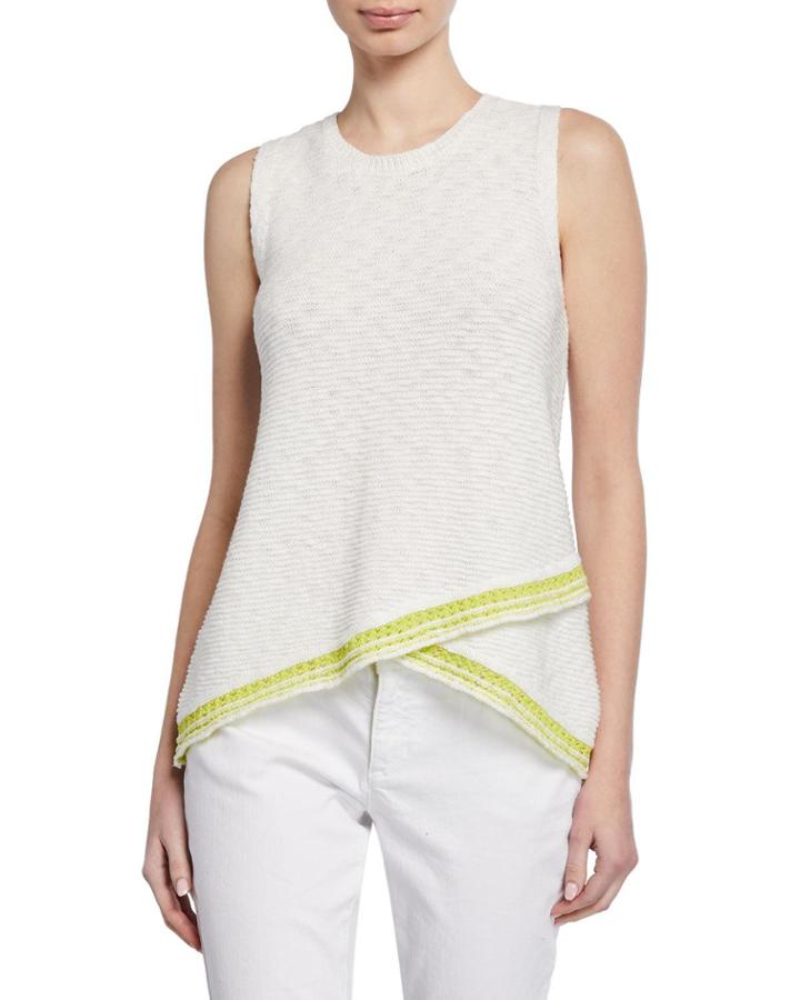 Crochet-trim Tank