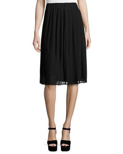 Pleated Pull-on A-line