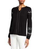 Embroidered Long