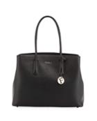 Tessa Large Saffiano Leather Tote Bag