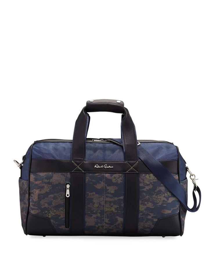 Men's Anson Camo-print Weekender Bag