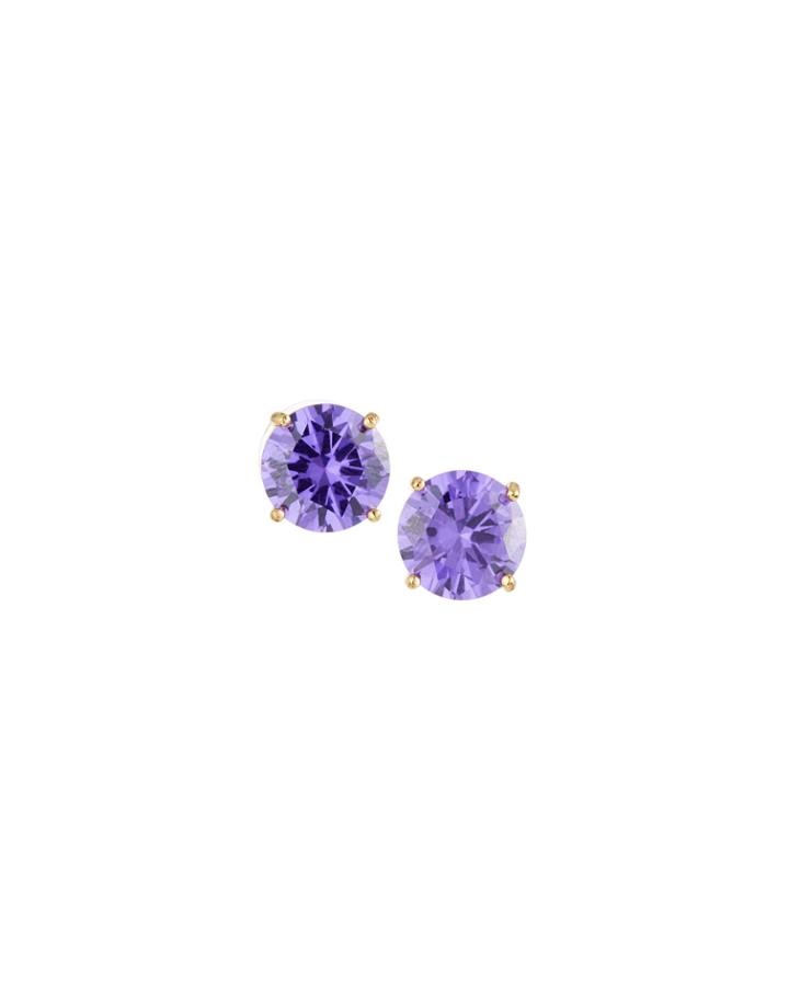 Lavender Round Crystal