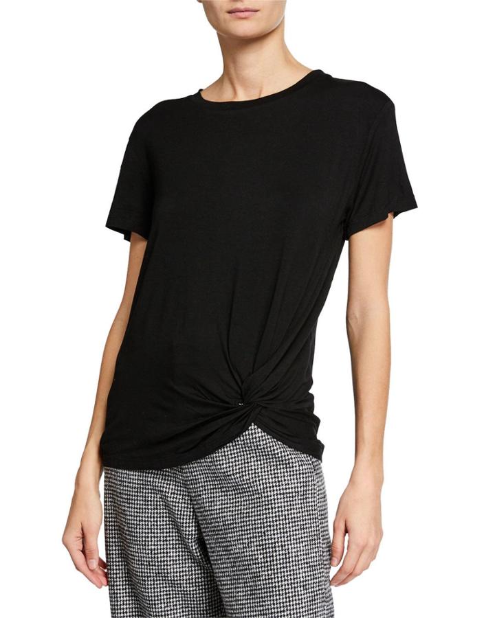 Twist-front Tee