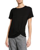 Twist-front Tee