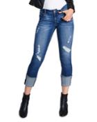 Irene Deep Roll Cuff Jeans