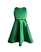 Girl's Sleeveless Fit-and-flare Dress,