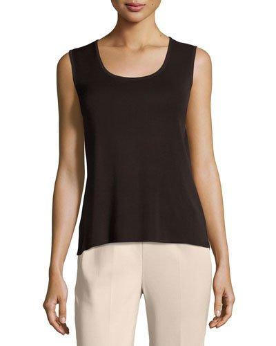 24l Knit Tank, Brown