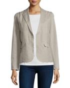 Linen Woven Blazer