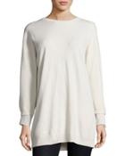 Round-neck Long Cashmere