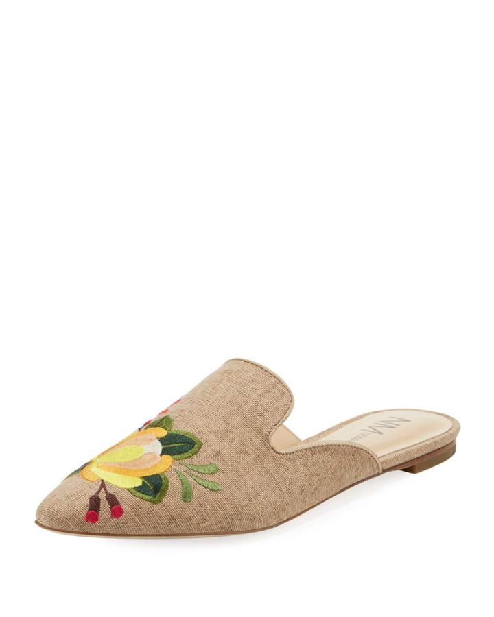 Florianna Embroidered Canvas