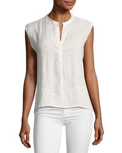 Split-neck Woven