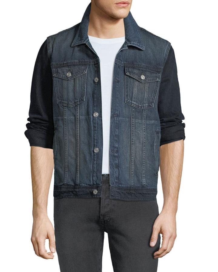 Men's Hybrid Trucker Jacket
