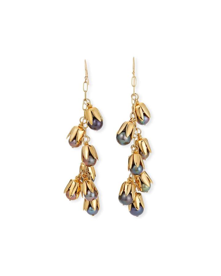 Clairvoyant Pearl Drop Earrings