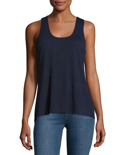 Slvless Split Back Tank