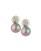 Crystal & Pearl Drop Earrings