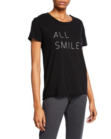 All Smiles Crewneck Tee