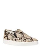 Duncan Snake-printed Slip-on