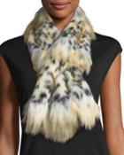 Faux-fur Pull-through