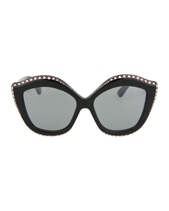 Swarovski&reg; Squared Cat-eye
