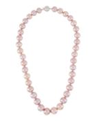 14k White Gold Pink Pearl Necklace