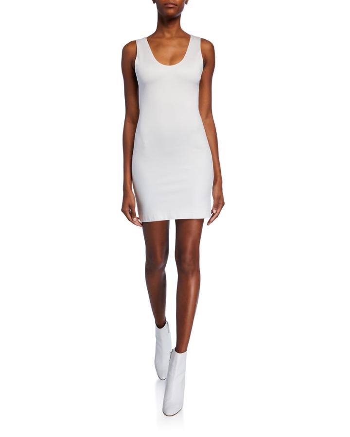James Fitted Scoop-neck
