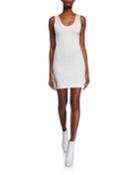 James Fitted Scoop-neck